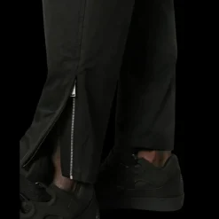 pantalon motard LANVIN coupe fuselée coton noir