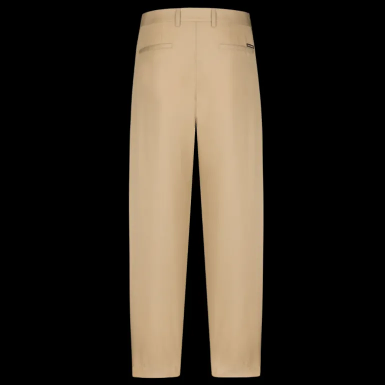 Pantalon sport SOLCE GABBANA popeline coton drill beige