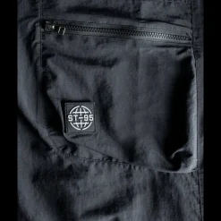 Pantalon ST-95 Carico cargo polyamide recyclé noir logo poche