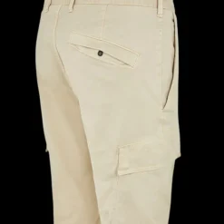 Pantalon STONE ISLAND Cargo skinny coton stretch beige "old"