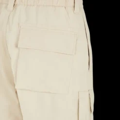 Pantalon STONE ISLAND GHOST PIECE cargo toile coton beige