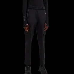 Pantalon survêtement MONCLER maille Shell noir logo Grenoble