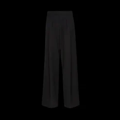 Pantalon tailleur MAGDA BUTRYM ample droit laine noire