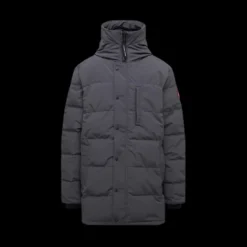 Parka CANADA GOOSE Carson capuche revers fourrure amovible gris