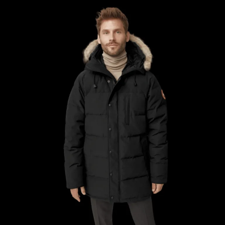 Parka CANADA GOOSE Carson capuche revers noir