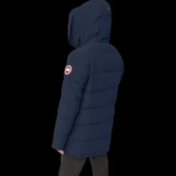 Parka CANADA GOOSE Carson capuche revers bleu marine