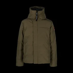 Parka CANADA GOOSE MacMillan 3/4 Capuche Kaki Black Label Heritage