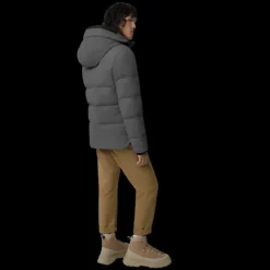Parka CANADA GOOSE MacMillan 3/4 Capuche Gris