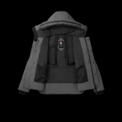 Parka CANADA GOOSE MacMillan 3/4 Capuche Gris