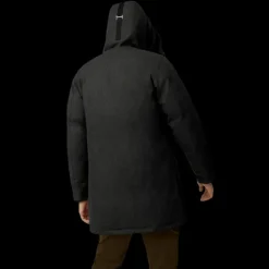 Parka capuche CANADA GOOSE Langford laine flanelle gris carbone