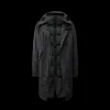 Parka longue CP COMPANY Explorateur Micro Kei nylon bleu marine