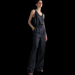 PLIS SOIE RAYUR TENIS MARINE