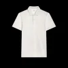 Polo BERLUTI coton Piqué Jacquard Scritto all-over beige