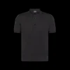Polo manche courte TOM FORD coton noir