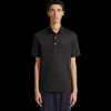 Polo ZEGNA manche courte laine noire