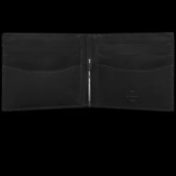 Portefeuille BERLUTI Figure Cuir Scritto Swype Nero Grigio