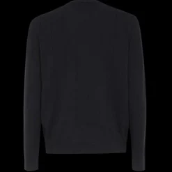 Pull BRIONI col rond boutons cachemire noir