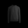 Pull CANADA GOOSE Dartmouth col rond coton noir