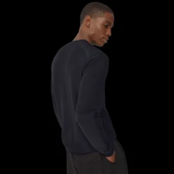 Pull CANADA GOOSE Dartmouth col rond coton noir