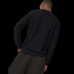 Pull CANADA GOOSE Dartmouth col rond coton noir