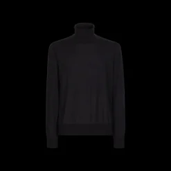 Pull col roulé DOLCE & GABBANA cachemire extra fin bleu marine