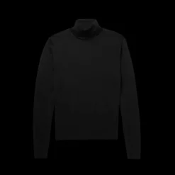 Pull col roulé TOM FORD mélange cachemire soie noir
