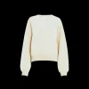 Pull large col rond KHAITE Margaux cachemire écru