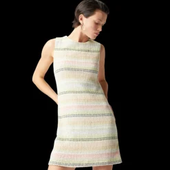Robe courte MISSONI sans manches coton mélangé motif Caperdoni
