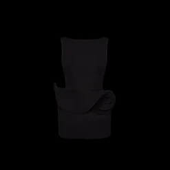 Robe fourreau MAGDA BUTRYM à basque fleur noir dos ouvert