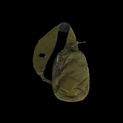 Sac à dos à bandoulière CP COMPANY en nylon B Kaki