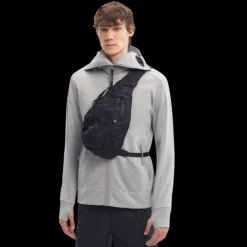 Sac à dos CP COMPANY bandoulière en nylon B bleu marine