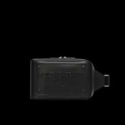 Sac banane DOLCE & GABBANA ceinture cuir veau noir logo en relief