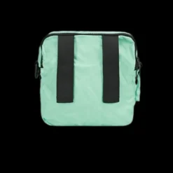 Sac Bandouliere STONE ISLAND Mussola Gommata Canvas Print coton vert Aqua