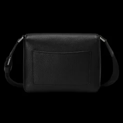 Sac bandoulière DOLCE & GABBANA cuir de cerf noir DG matelassé effet 3D