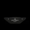 Sac ceinture banane nylon noir logo caoutchouté Dolce & Gabbana Milano blanc