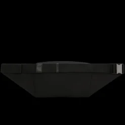 Sac ceinture banane nylon noir logo caoutchouté Dolce & Gabbana Milano blanc