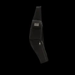 Sac Ceinture DOLCE & GABBANA Banane Nylon noir Plaque métal