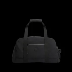 Sac de sport MONCLER Alchemy nylon noir logo embossé