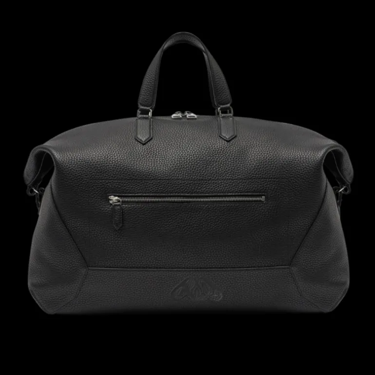 Sac De Voyage 48h ALEXANDER MCQUEEN The Edge cuir graine noir