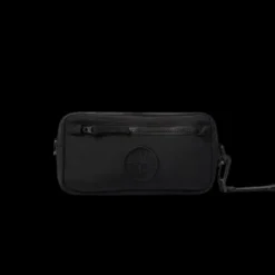 Sac pochette STONE ISLAND nylon métal Econyl ® noir sangle