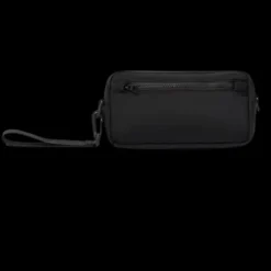 Sac pochette STONE ISLAND nylon métal Econyl ® noir sangle