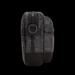 Sacoche bandoulière STONE ISLAND Mussola Gommata nylon noir bi matière