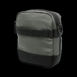 Sacoche STONE ISLAND nylon métal kaki patch logo rose des vents