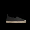saint-laurent-espadrille-monogram-cuir-lisse-noir