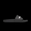 Sandale Claquette BALENCIAGA Pool gomme noir logo blanc