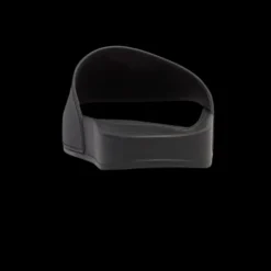 Sandale Claquette BALENCIAGA Pool gomme noir logo blanc