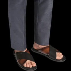 Sandales BERLUTI Sifnos cuir vitello & venezia scritto cacao intenso