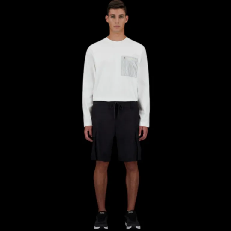 Short cargo HERNO Laminar nylon dobby noir