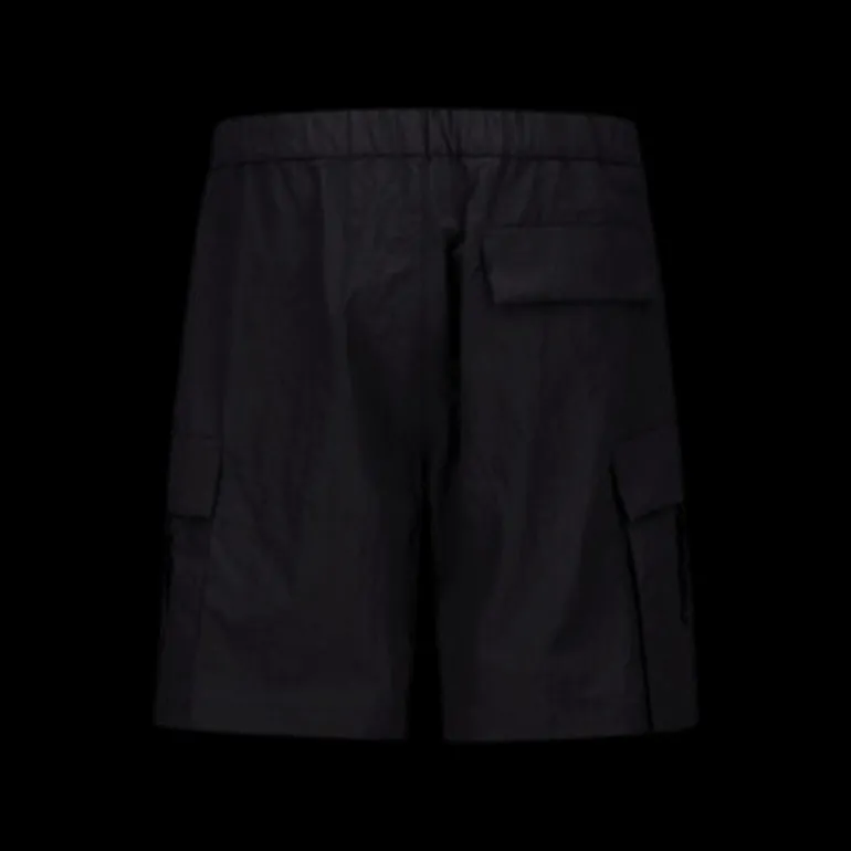 Short cargo HERNO Laminar nylon dobby noir