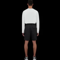 Short cargo HERNO Laminar nylon dobby noir